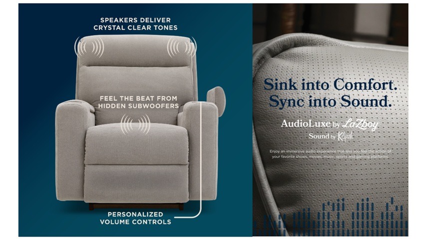 La-Z-Boy Inc. to unveil new premium audio furniture line