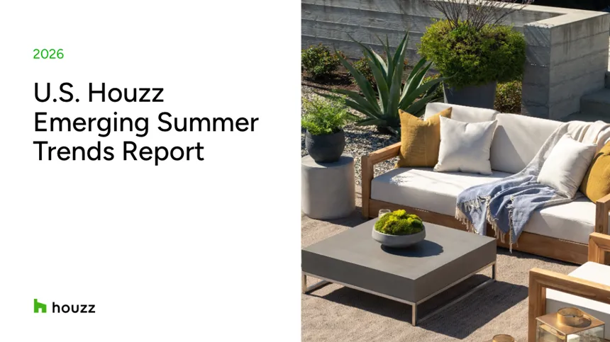 8 emerging summer trends from Houzz report - Furniture Today