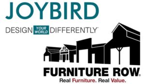 joybird, furniture row logos