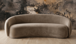 Emery Velvet Sofa, Meridian Furniture