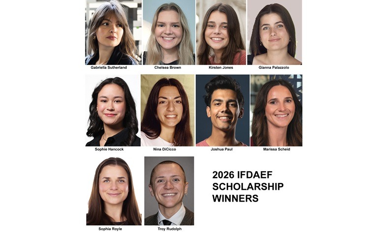 IFDA Education Foundation names 10 scholarship winners for 2026