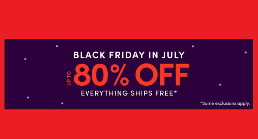 Wayfair is kicking off Black Friday … in July